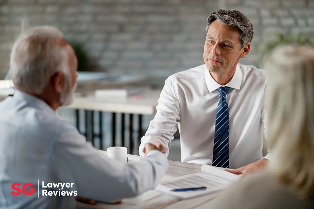 Clients Briefing their Lawyer in Singapore