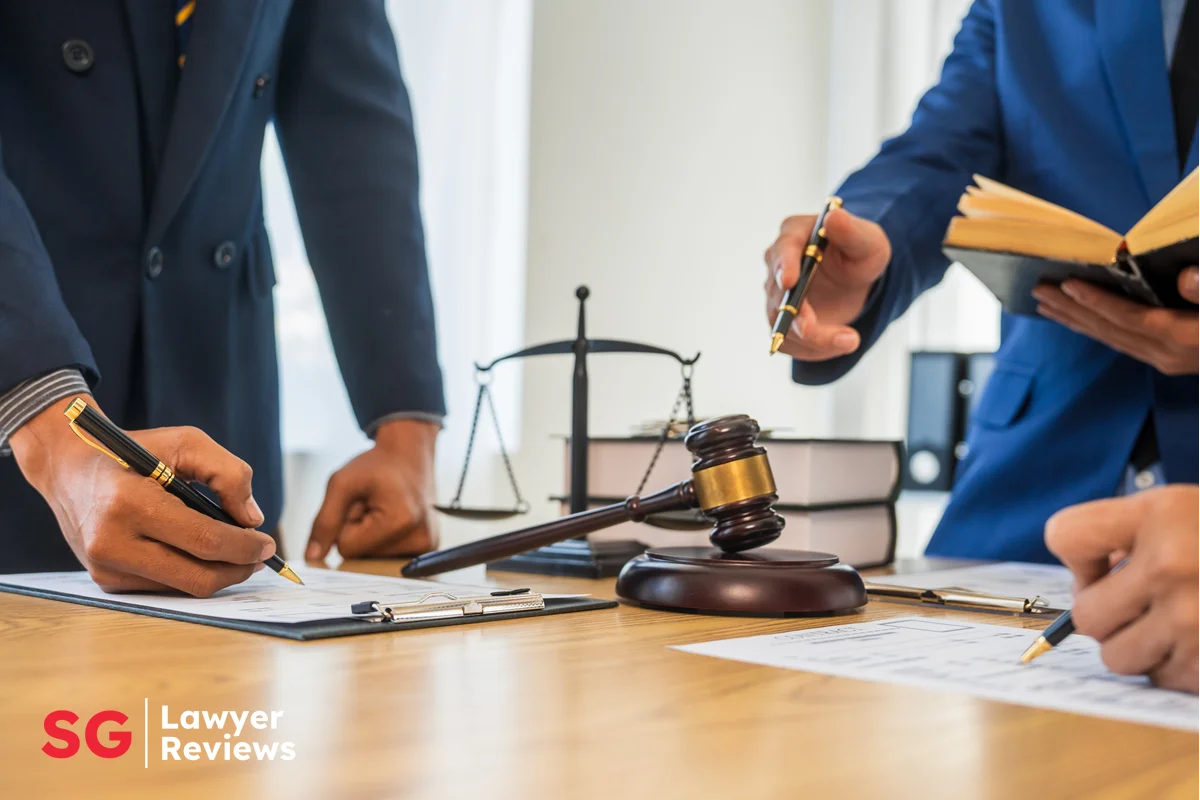 Lawyer Applying Injunction in Singapore