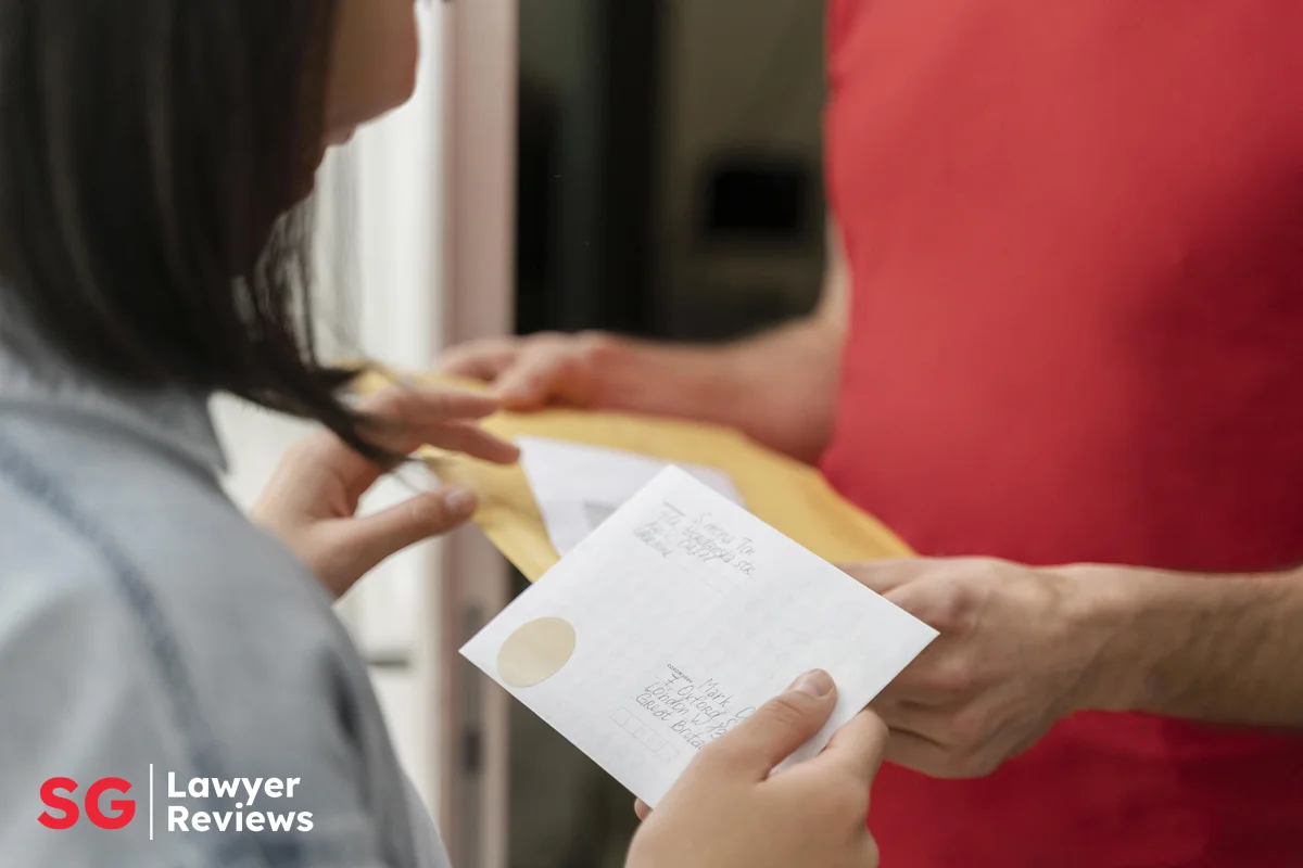 Receiving a Letter from a Lawyer Receiving a Letter from a Lawyer