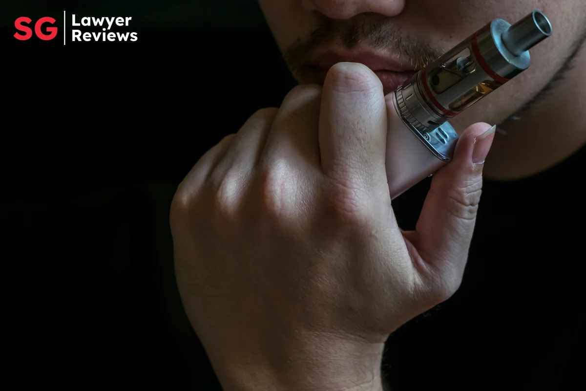 Singapore Youth Using Vape