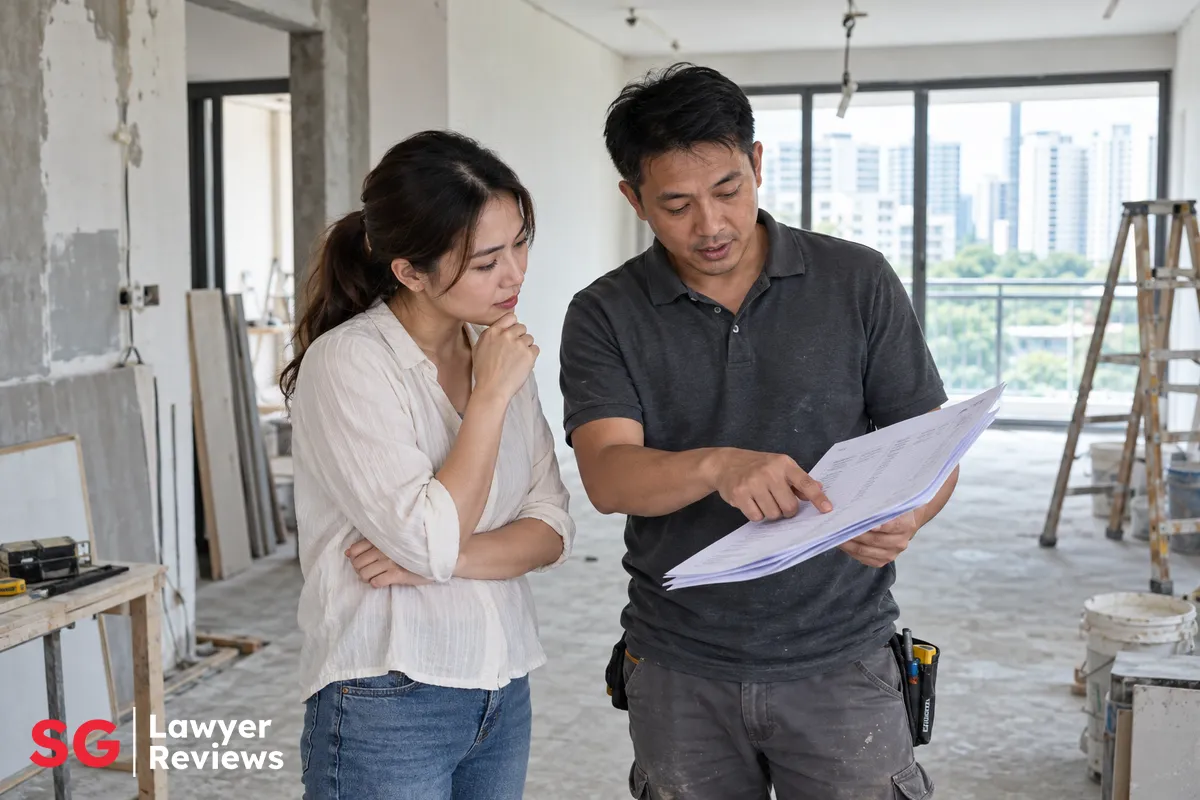 Renovation Variation Orders in Singapore